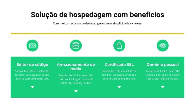 Qualidade magnífica Modelo HTML5