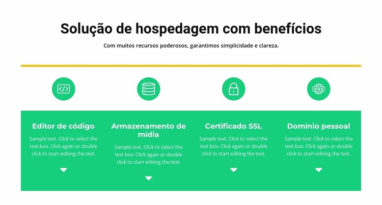 Qualidade magnífica Template Joomla