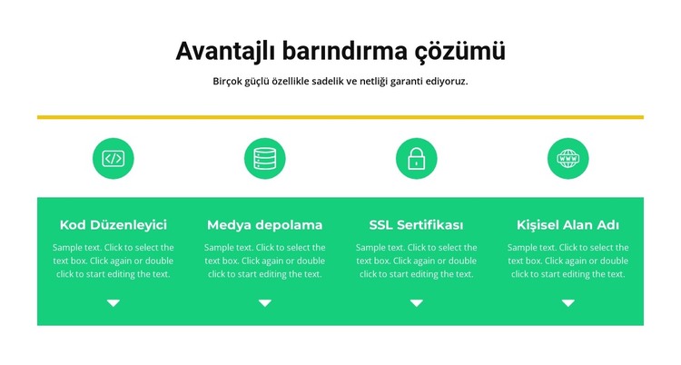 muhteşem kalite HTML Şablonu