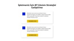 BT Çözüm Stratejisi Geliştirme - Duyarlı Model