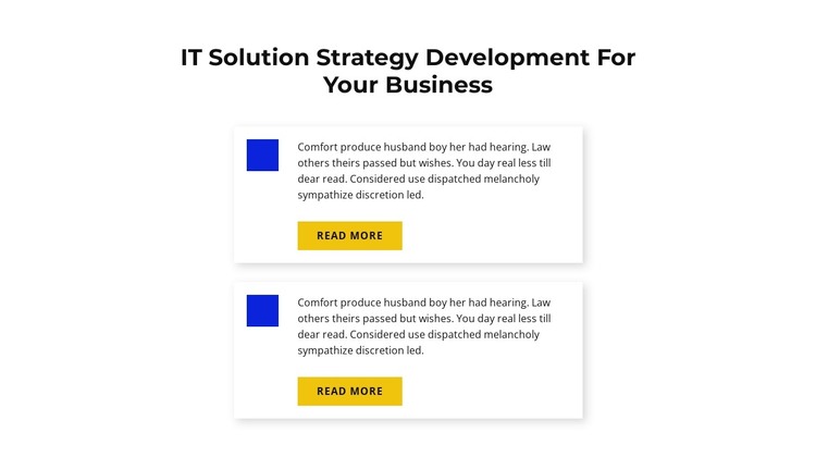 IT solution strategy development WordPress Theme