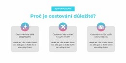 Proč Je Cestování Důležité – HTML Šablona Webových Stránek