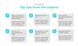 Top Tips From Experts CSS Template