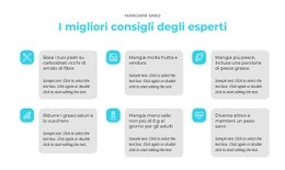 Pagina Di Destinazione Multiuso Per I Migliori Consigli Degli Esperti