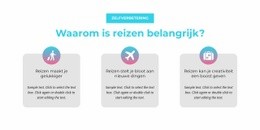 Waarom Is Reizen Belangrijk? - Één Paginasjabloon Slepen En Neerzetten