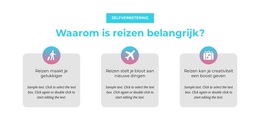 Waarom Is Reizen Belangrijk? WordPress-Thema