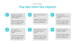 Top Tips From Experts One Page Template