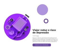 O Melhor Modelo HTML5 Para Viajar Reduz O Risco De Depressão
