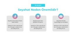 Seyahat Neden Önemlidir - En Iyi Web Sitesi Tasarımı