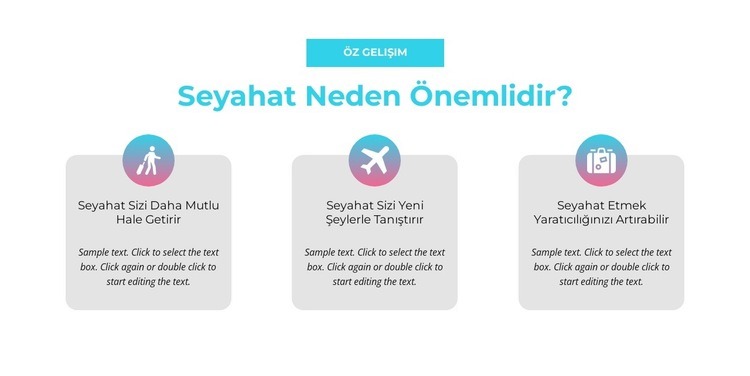 seyahat neden önemlidir Web sitesi tasarımı