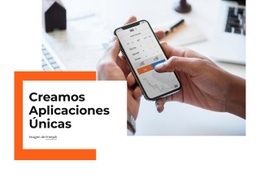 Creamos Aplicaciones Únicas - Free HTML Website Builder