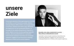 Kostenlose Online-Vorlage Für Unser Ziel Ist Ihr Erfolg