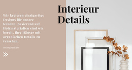 Kostenloses WordPress-Theme Für Innenraumlösungen Vom Designer