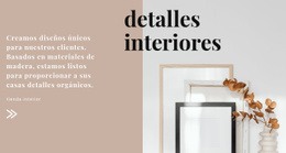 Diseñador De Sitios Web Para Soluciones De Interior Del Diseñador