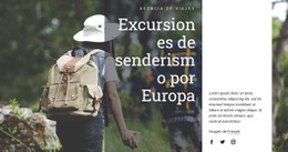 Rutas De Senderismo Por Europa Diseño De Páginas Web