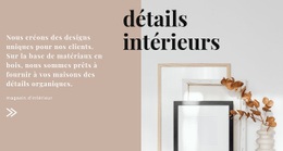 Concepteur De Site Web Pour Solutions D'Intérieur Du Designer