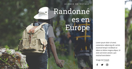 Randonnées En Europe – Thème WordPress Génial