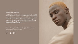 Splendido Modello HTML5 Per Stile Per Gli Uomini