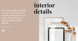 Interior Solutions From The Designer Food Website Template