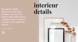 Interieuroplossingen Van De Ontwerper Sitesjabloon