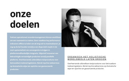 Ons Doel Is Uw Succes - Sjabloon Voor Mobiele Website