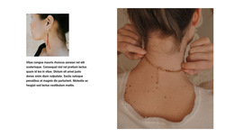 Modelo HTML5 Impressionante Para Decorações Artesanais