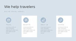 Directions Of Our Travels - Customizable Professional WordPress Theme