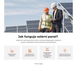 Skvělý Všestranný Solární Panel – Inspirace Pro Design Webových Stránek