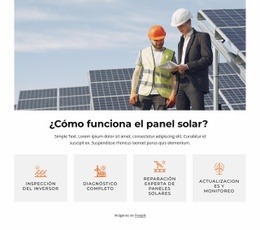 Gran Panel Solar Completo - Diseño De Sitios Web