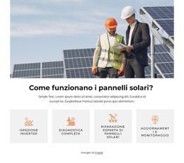 Ottimo Pannello Solare A Tutto Tondo - HTML Layout Builder