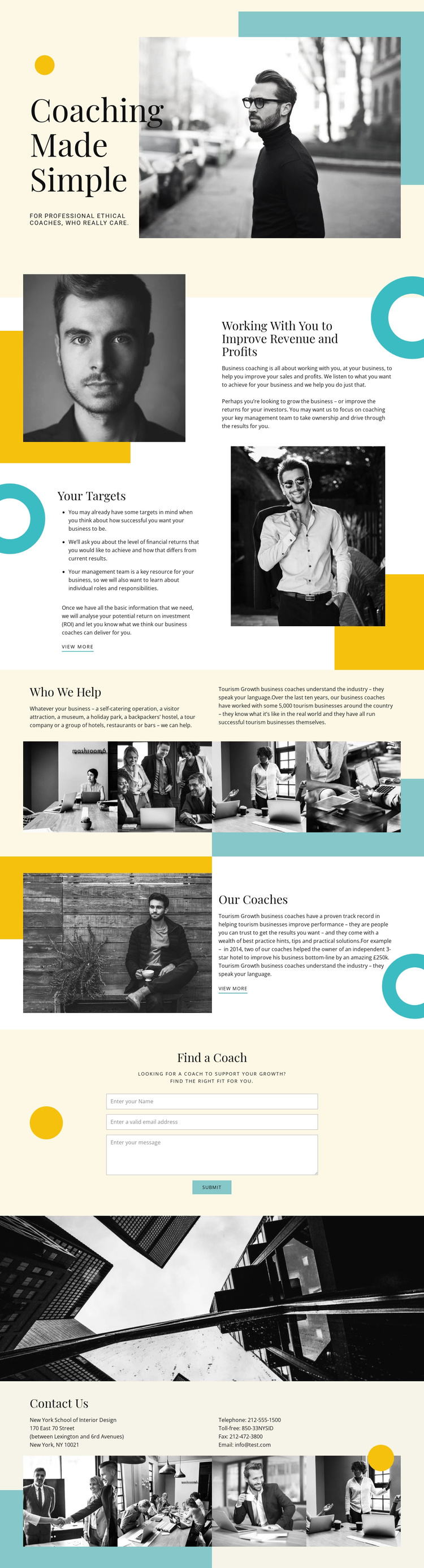 Coaching Company Joomla Template