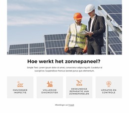 Geweldig Allround Zonnepaneel - Joomla-Sjablooninspiratie