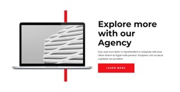 Explore More - Free One Page Template