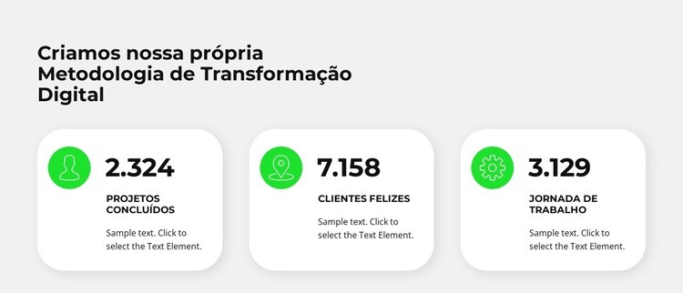 Três contadores Modelo