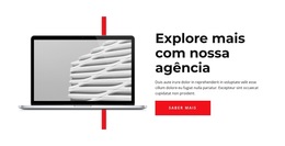 Modelo De Plataforma De Lançamento Para Explore Mais