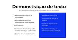 Tema WordPress Mais Criativo Para Demonstração De Texto