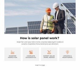 Great All-Around Solar Panel - Responsive Web Page
