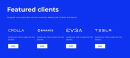 Featured Clients Made Online
