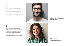 Entwickler Und Manager – WordPress- Und WooCommerce-Theme