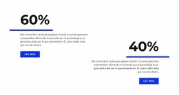 Analítica En Porcentaje - Diseño De Sitio Web Sencillo