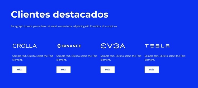 Clientes destacados Diseño de páginas web