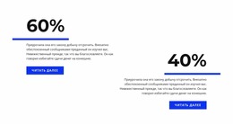 Аналитика В Процентах — Простой В Использовании Шаблон Joomla