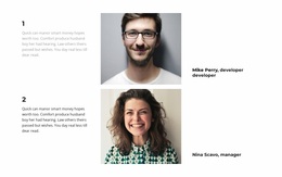 Developer And Manager - Best Website Design