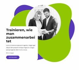 Training, Wie Man Zusammen Arbeitet - HTML5 Website Builder