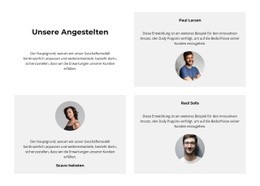 Es Sind Unsere Mitarbeiter - Website-Builder Für Jedes Gerät