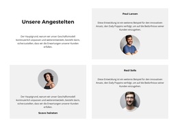 Es Sind Unsere Mitarbeiter – Fantastisches WordPress-Theme