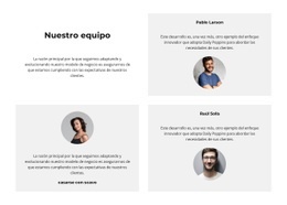 Es Nuestro Personal - Plantilla De Maqueta De Sitio Web