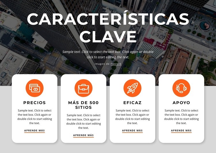 Creamos aplicaciones únicas Plantilla