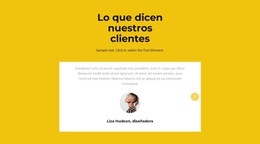 Dos Testimonios En Slider - Tema Creativo Multipropósito De WordPress