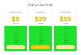 Créateur De Sites Web Polyvalents Pour Nouveaux Tarifs